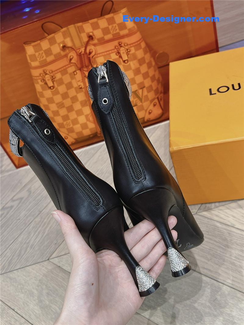 l0vis Vvtt0n lv logo printed short boots