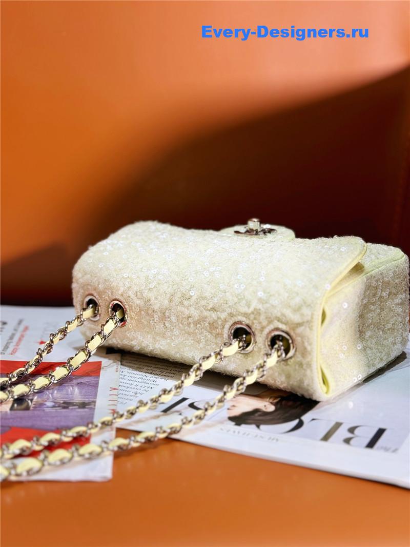 Ch**el cf sequin bag