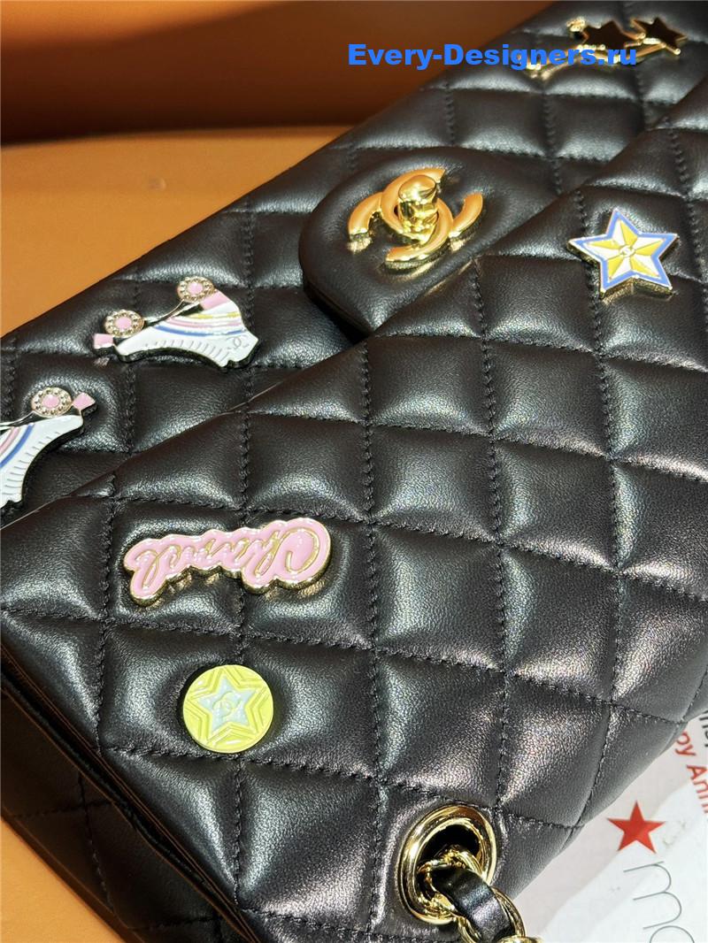Ch**el cf badge bag