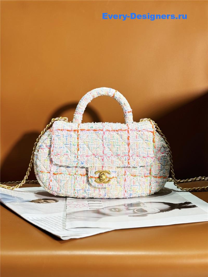 Ch**el coco handle bag