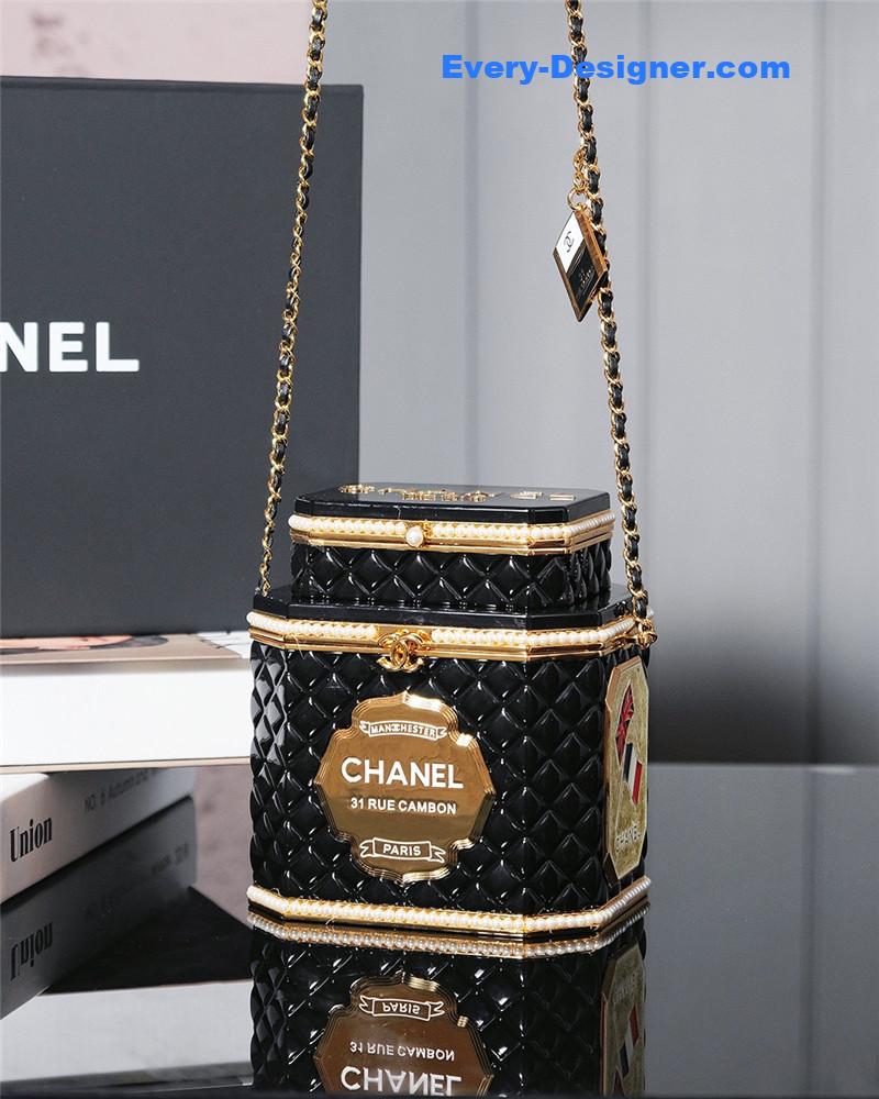 Ch**el tea box minaudiere box