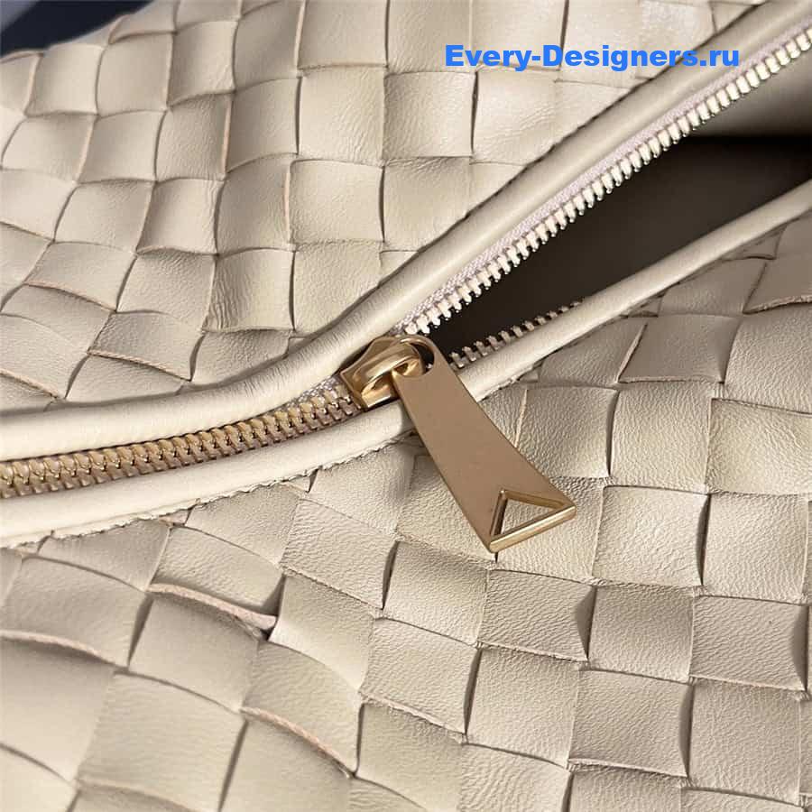 b0tt*ga Ven*ta beige jodie bag large