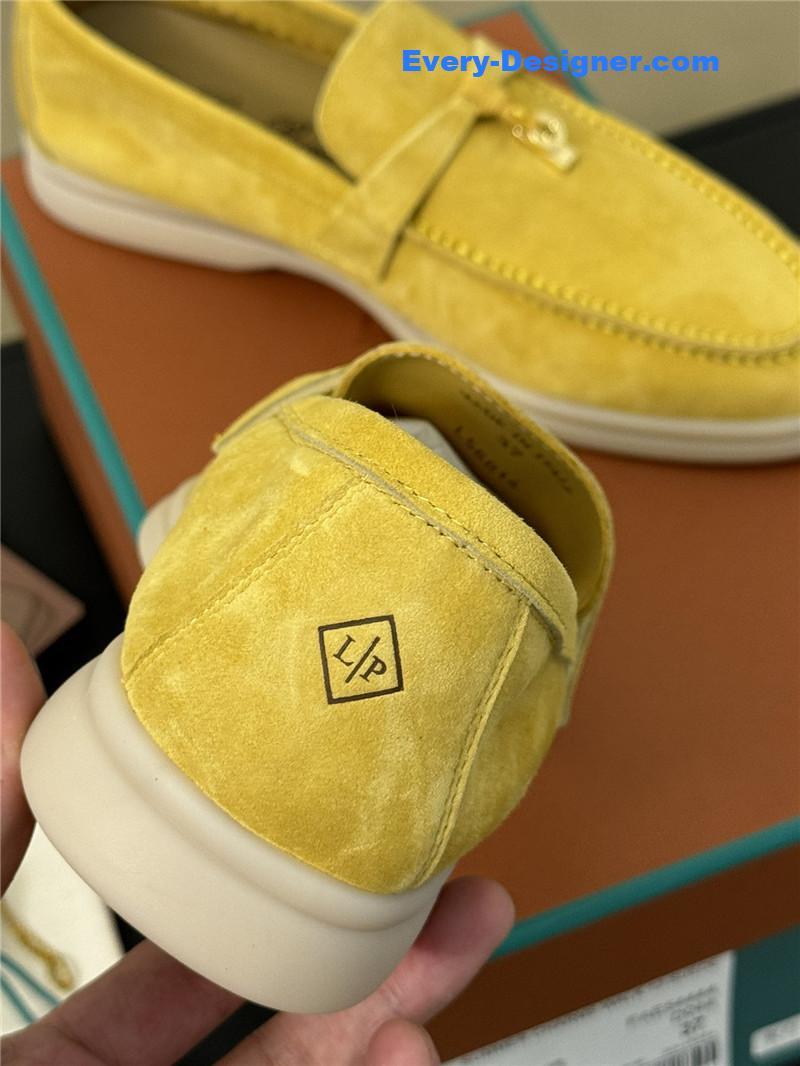 L0r0 P1ana walk cashmere loafers