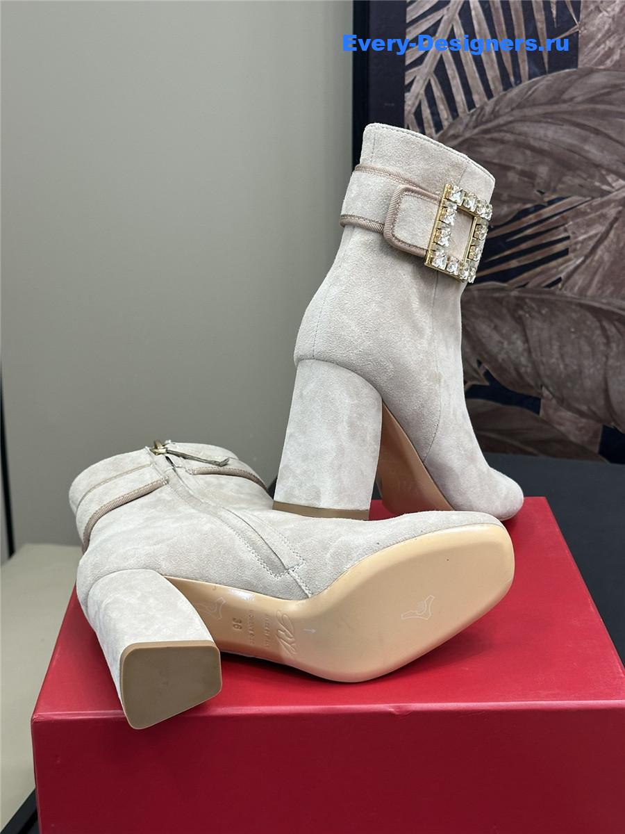 roger u1u1er suede ankle boots