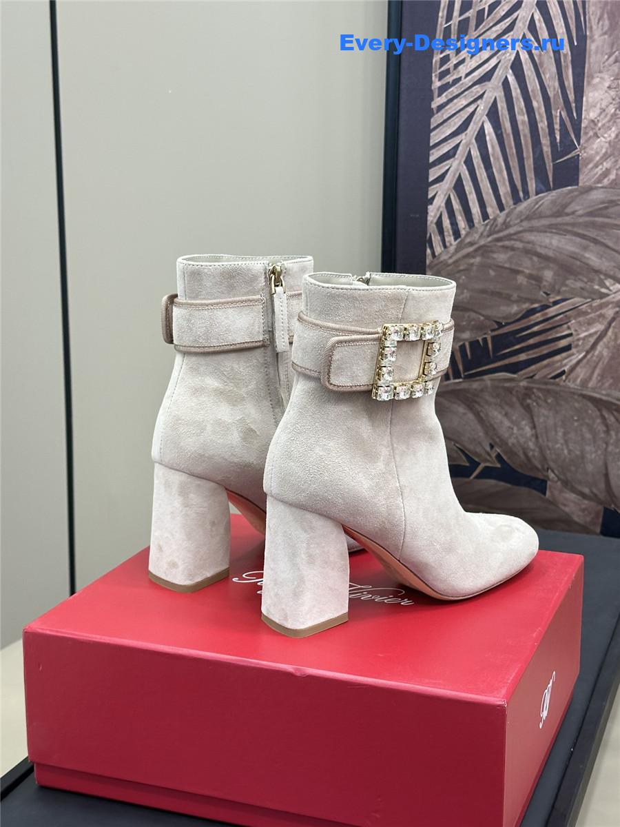 roger u1u1er suede ankle boots
