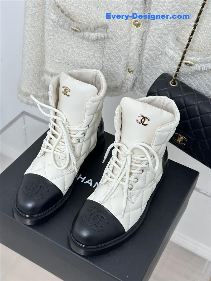 CC rhombus platform boots