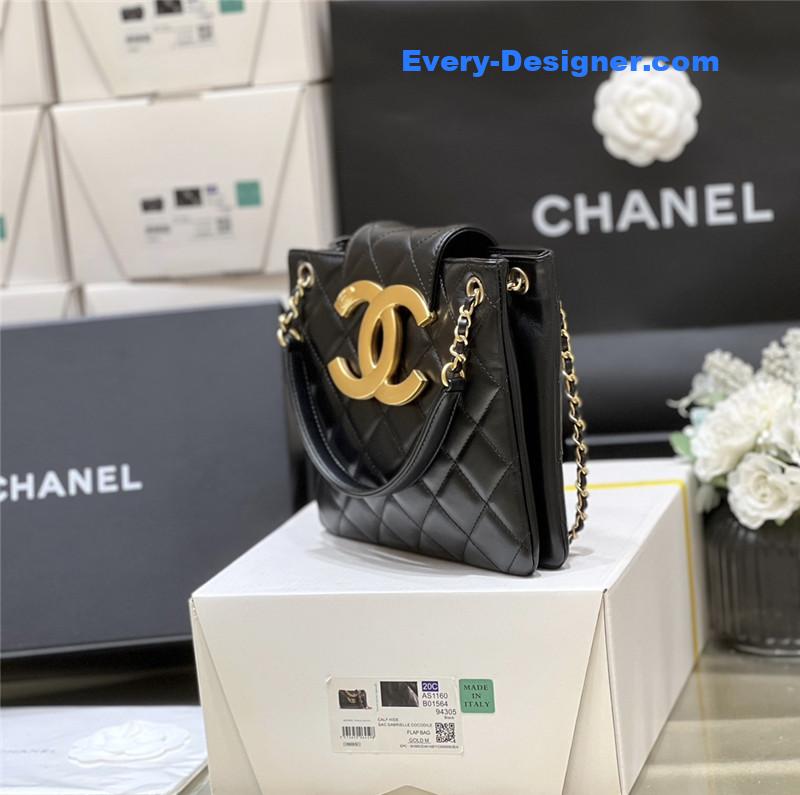 Ch**el logo retro tote bag
