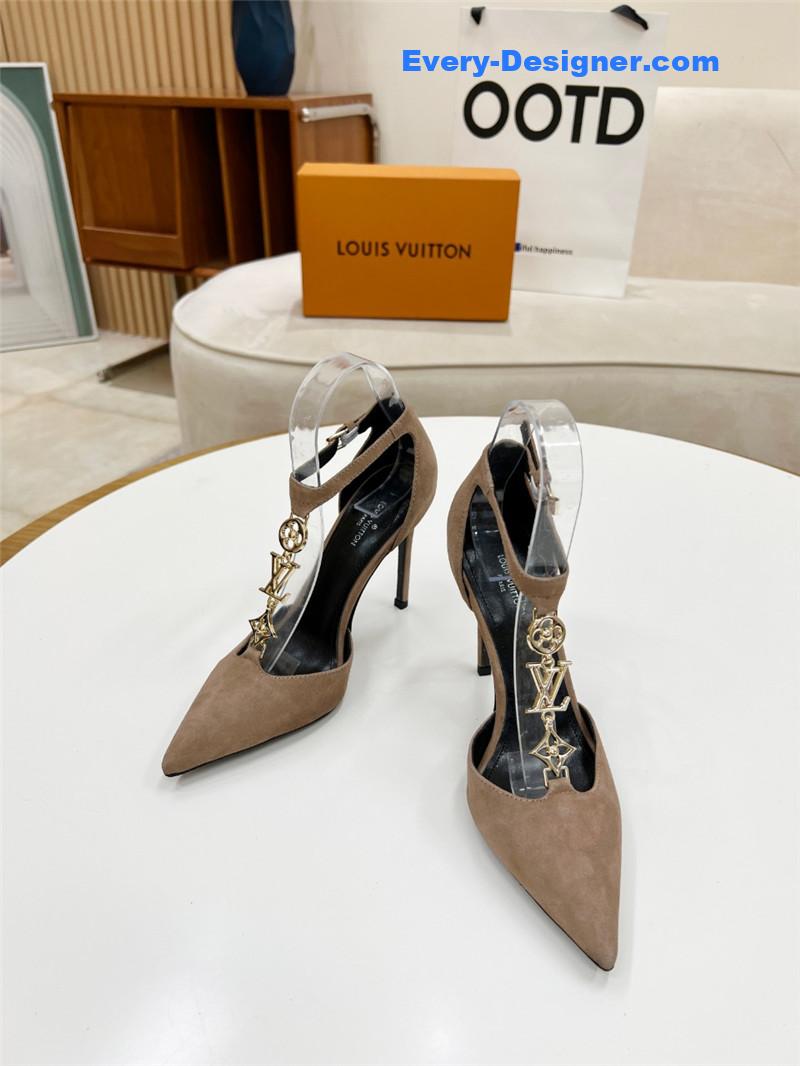 l0vis Vvtt0n lv metal chain high heels