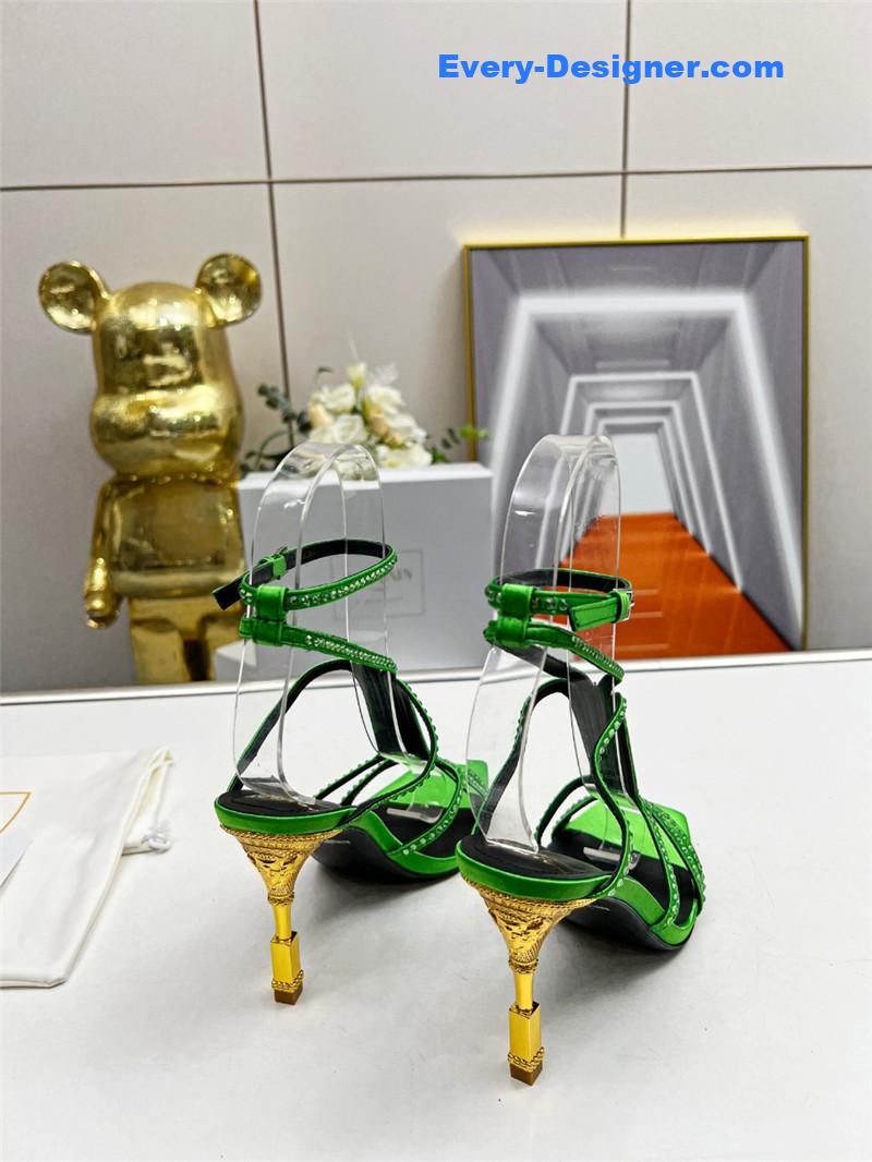 Balmain metal heel sandals