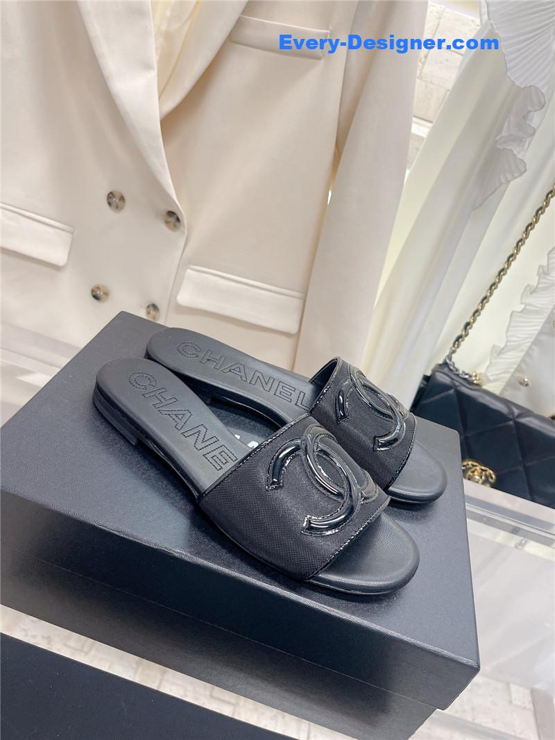 CC pure handmade lozenge car line slippers