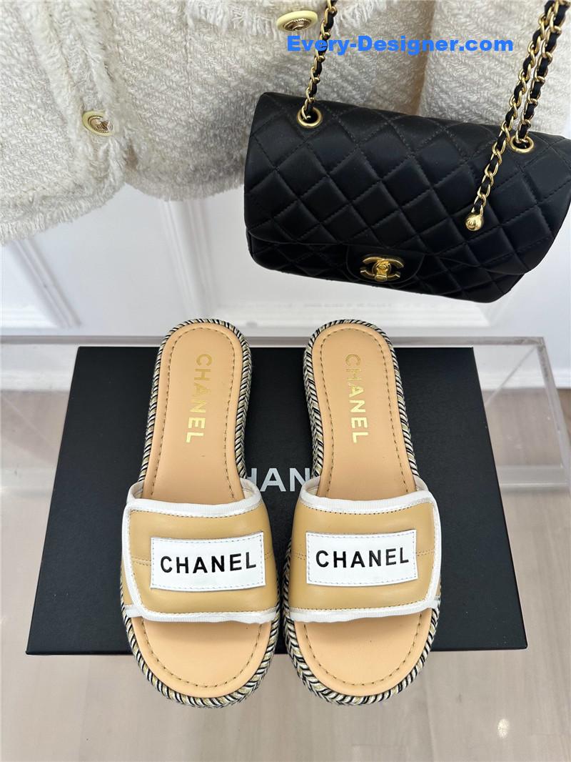 CC velcro lazy slippers