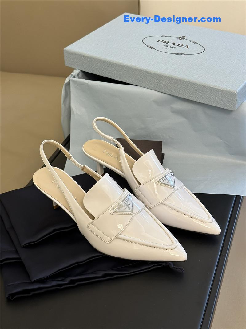 Pra*a triangle logo sneakers