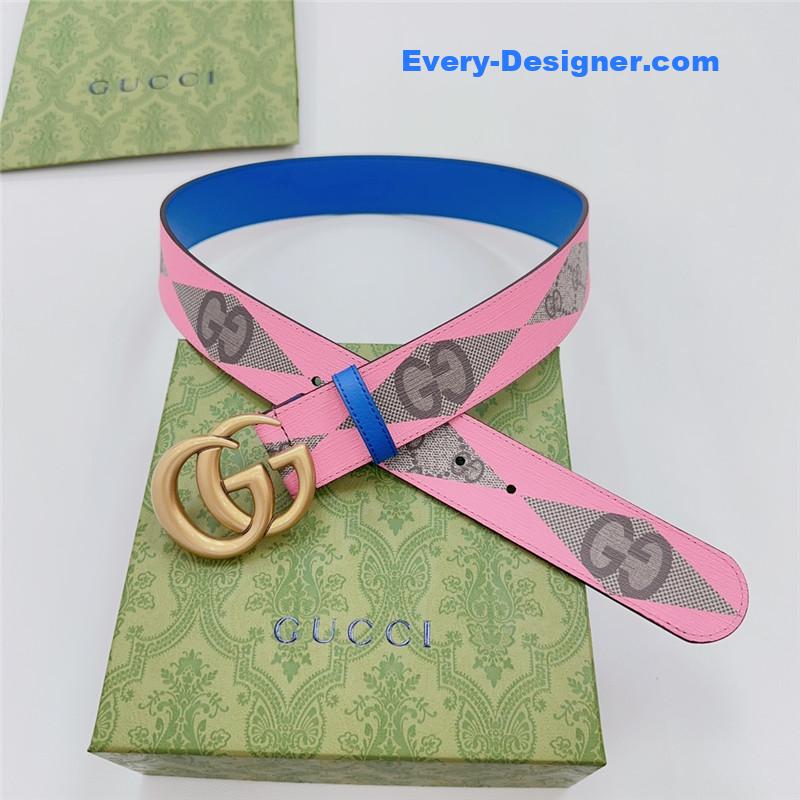 Gvc*1 new double-sided original calfskin belt