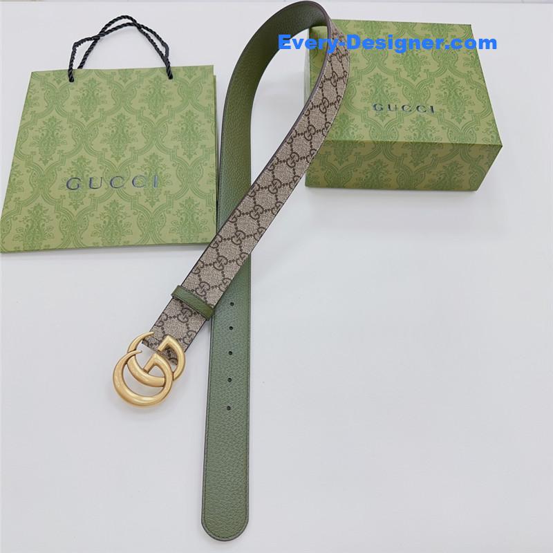 Gvc*1 new double-sided original calfskin belt