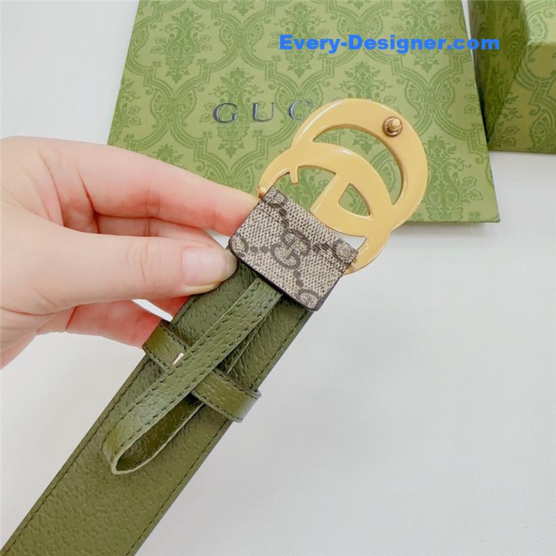 Gvc*1 new double-sided original calfskin belt
