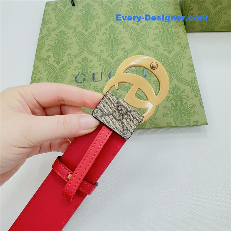 Gvc*1 new double-sided original calfskin belt