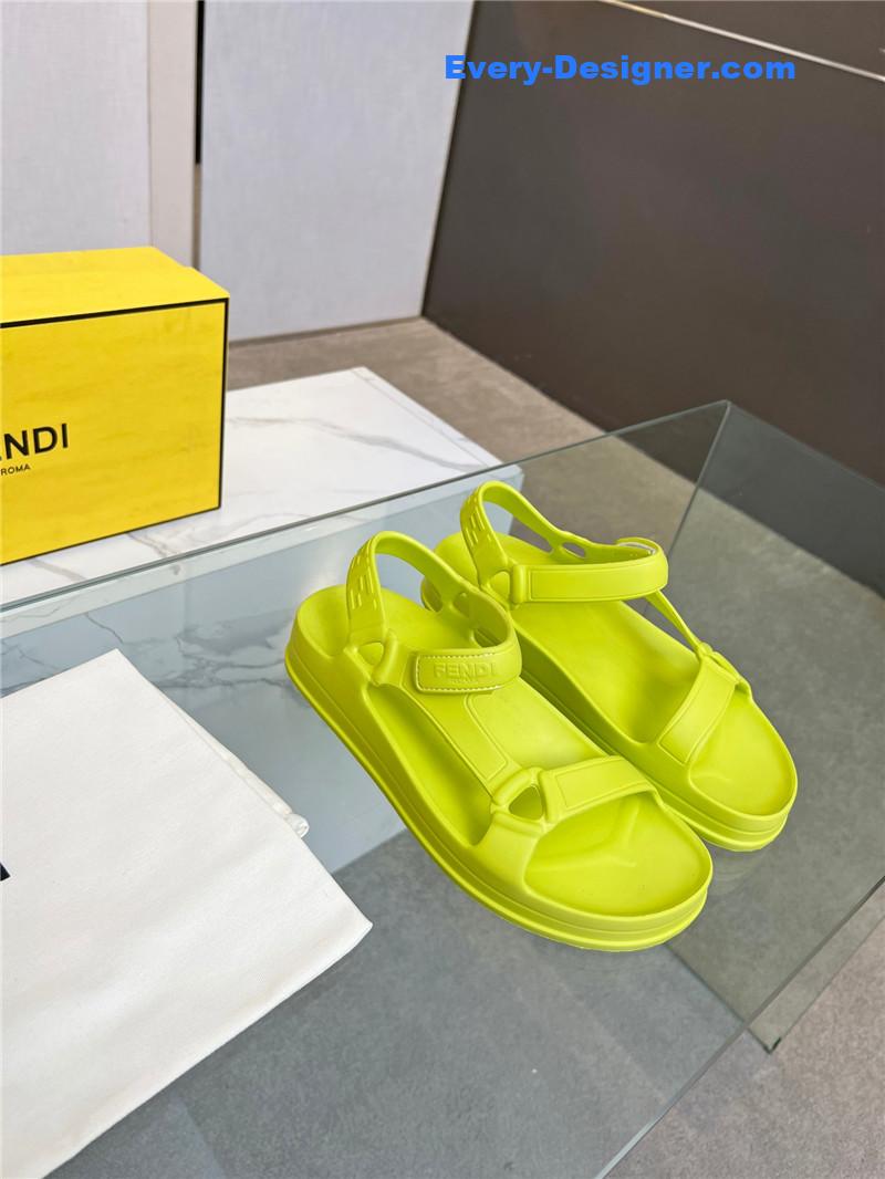 F**di summer new velcro sandals