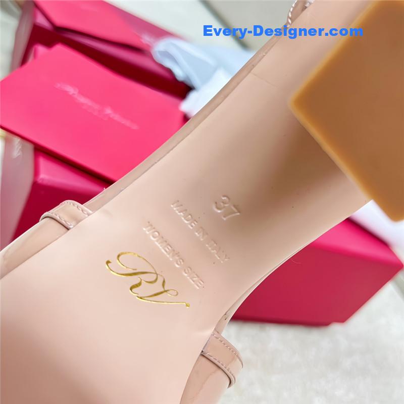 roger u1u1er classic buckle strap sandals