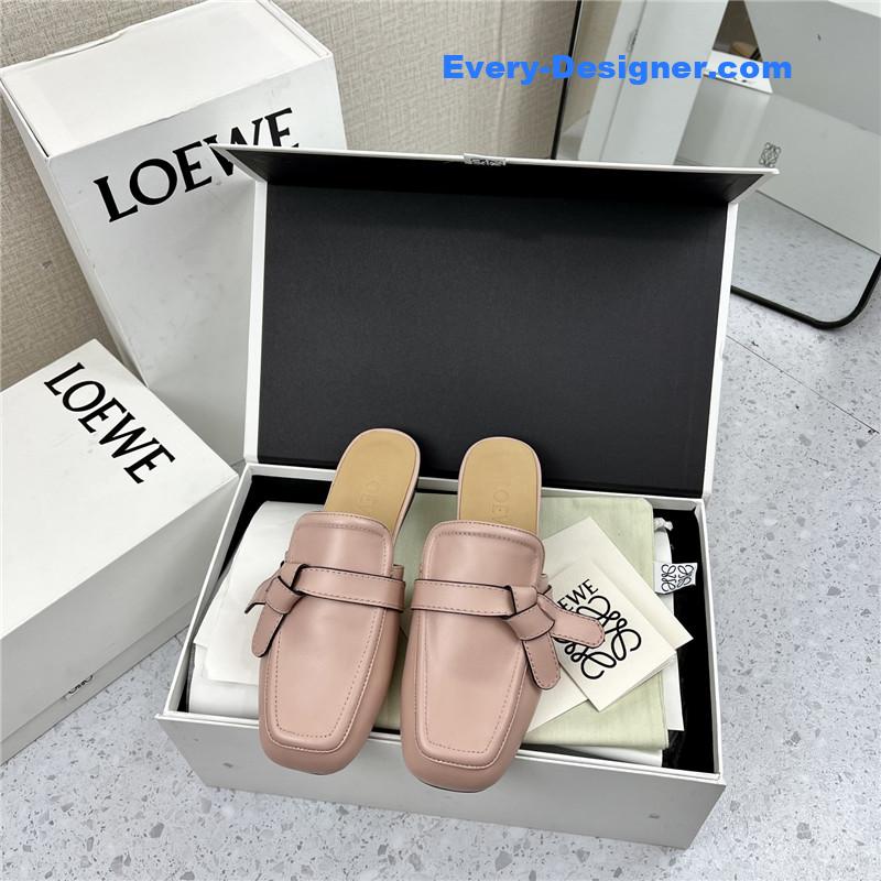 L0ew* hot new bow muller slippers