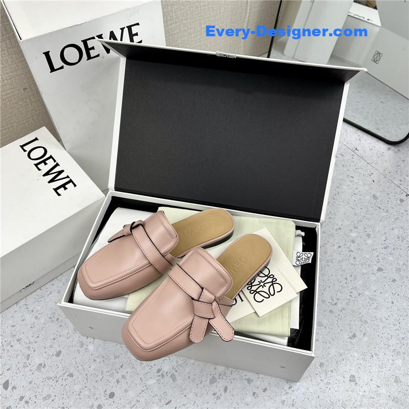 L0ew* hot new bow muller slippers