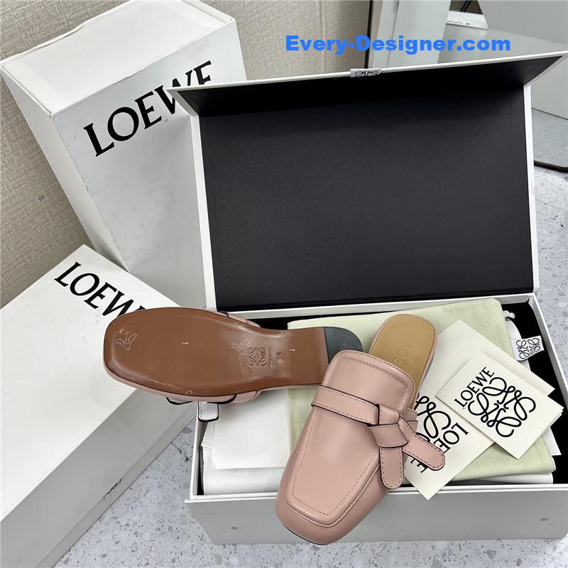 L0ew* hot new bow muller slippers
