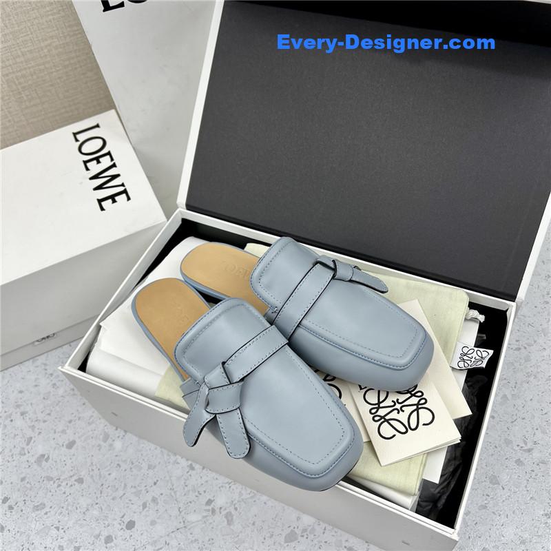 L0ew* hot new bow muller slippers