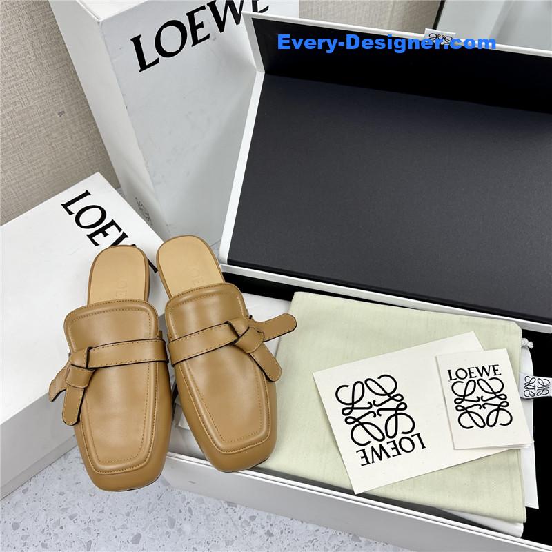L0ew* hot new bow muller slippers