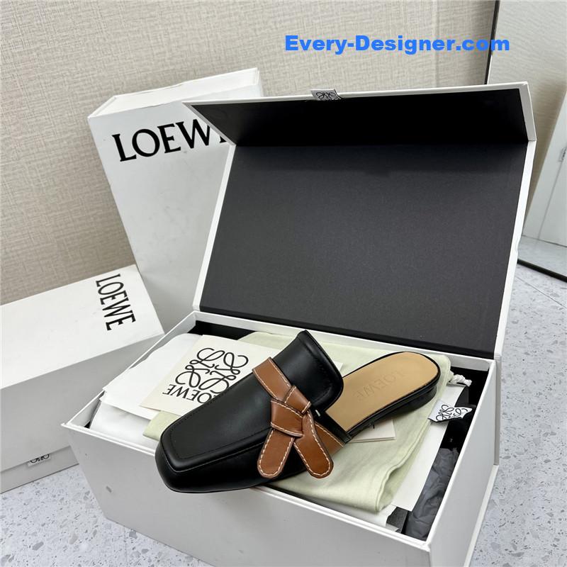 L0ew* hot new bow muller slippers