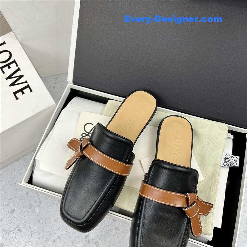 L0ew* hot new bow muller slippers