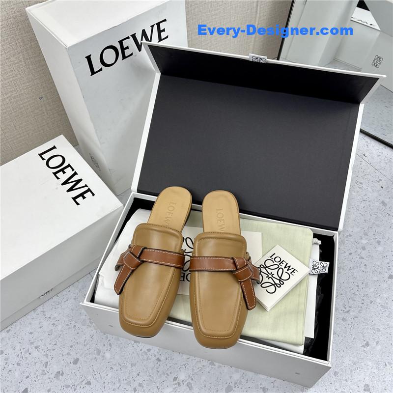 L0ew* hot new bow muller slippers