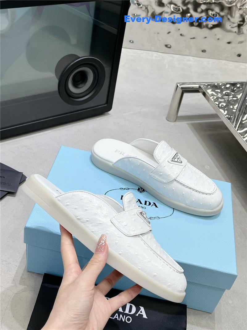 Pra*a new loafers half slippers