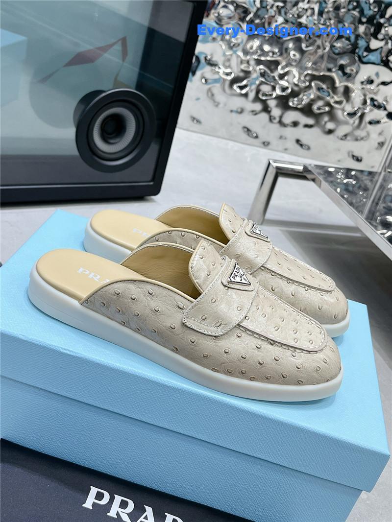 Pra*a new loafers half slippers