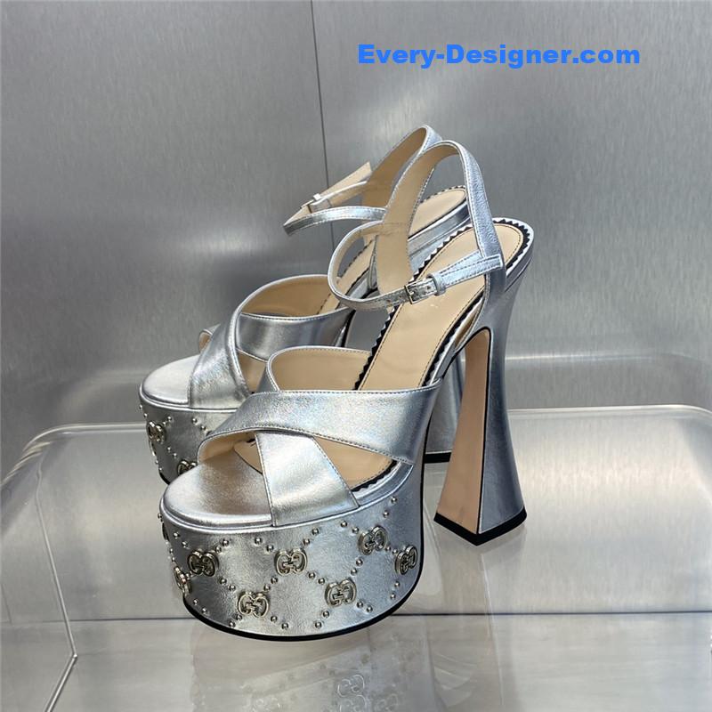 Gvc*1 new high-heeled round toe candy-colored women’s shoes