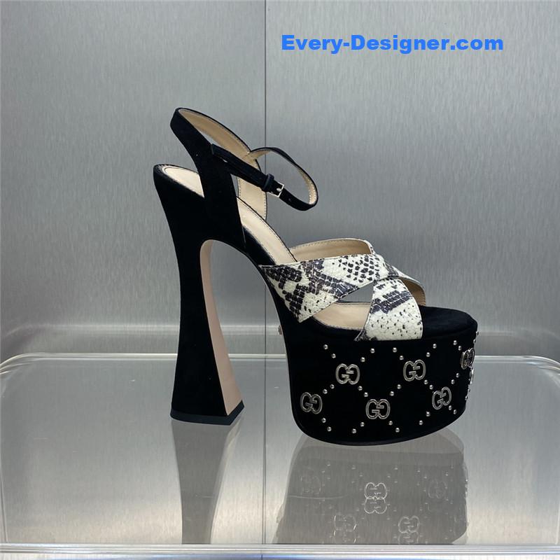 Gvc*1 new high-heeled round toe candy-colored women’s shoes