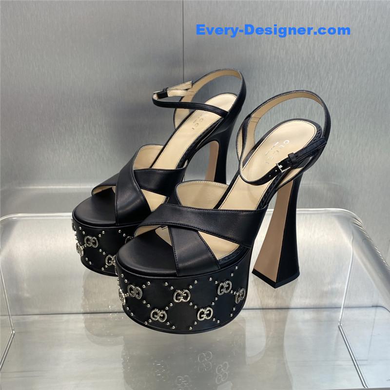 Gvc*1 new high-heeled round toe candy-colored women’s shoes