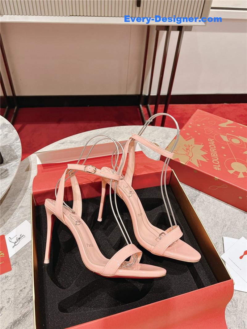Chr1st1an louboutin s sandals with light panels