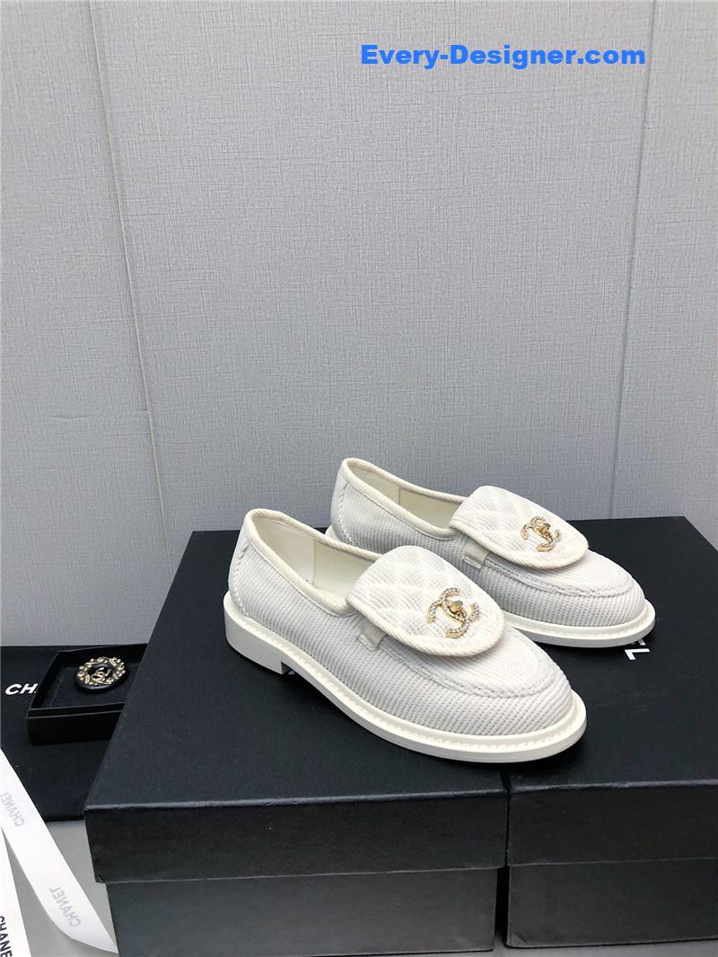 CC ankle Velcro logo color block shoes