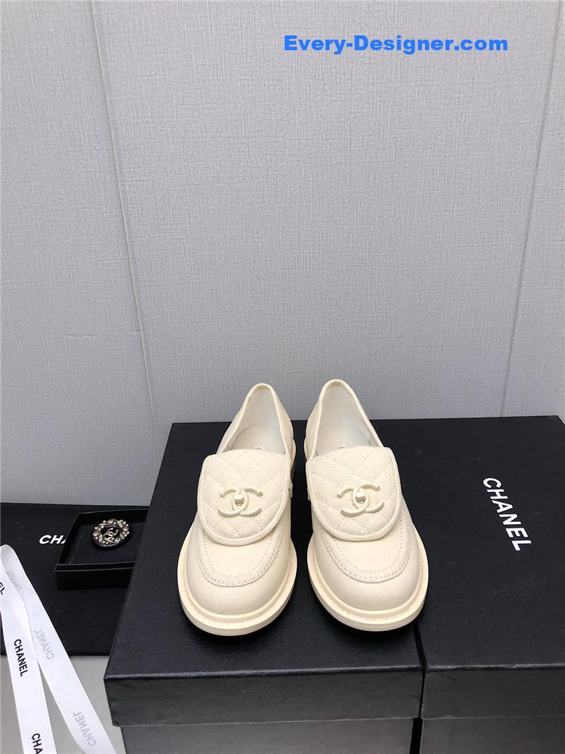 CC ankle Velcro logo color block shoes