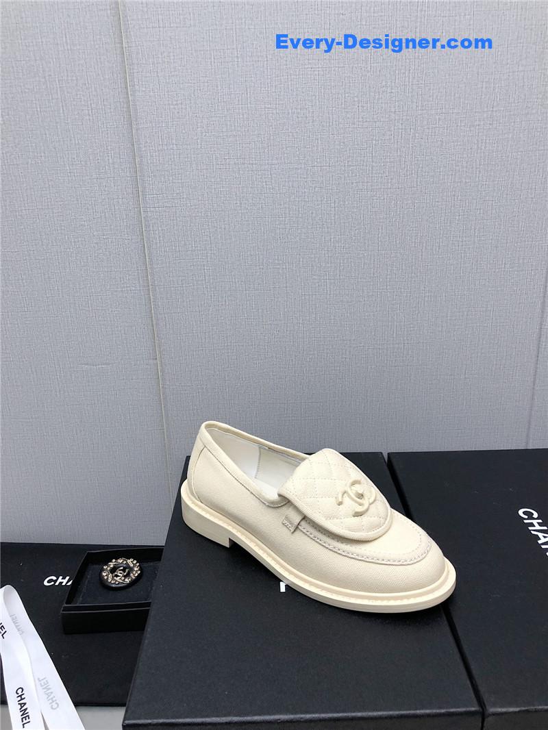 CC ankle Velcro logo color block shoes