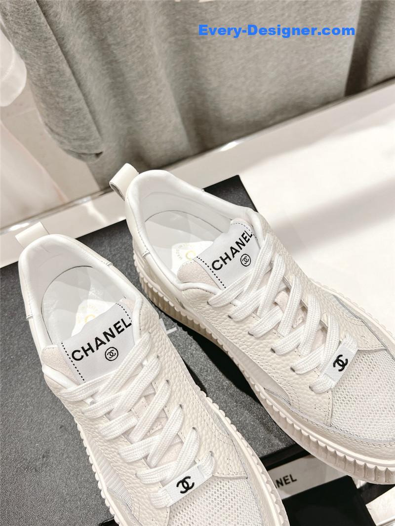 CC new grid fabric casual shoes