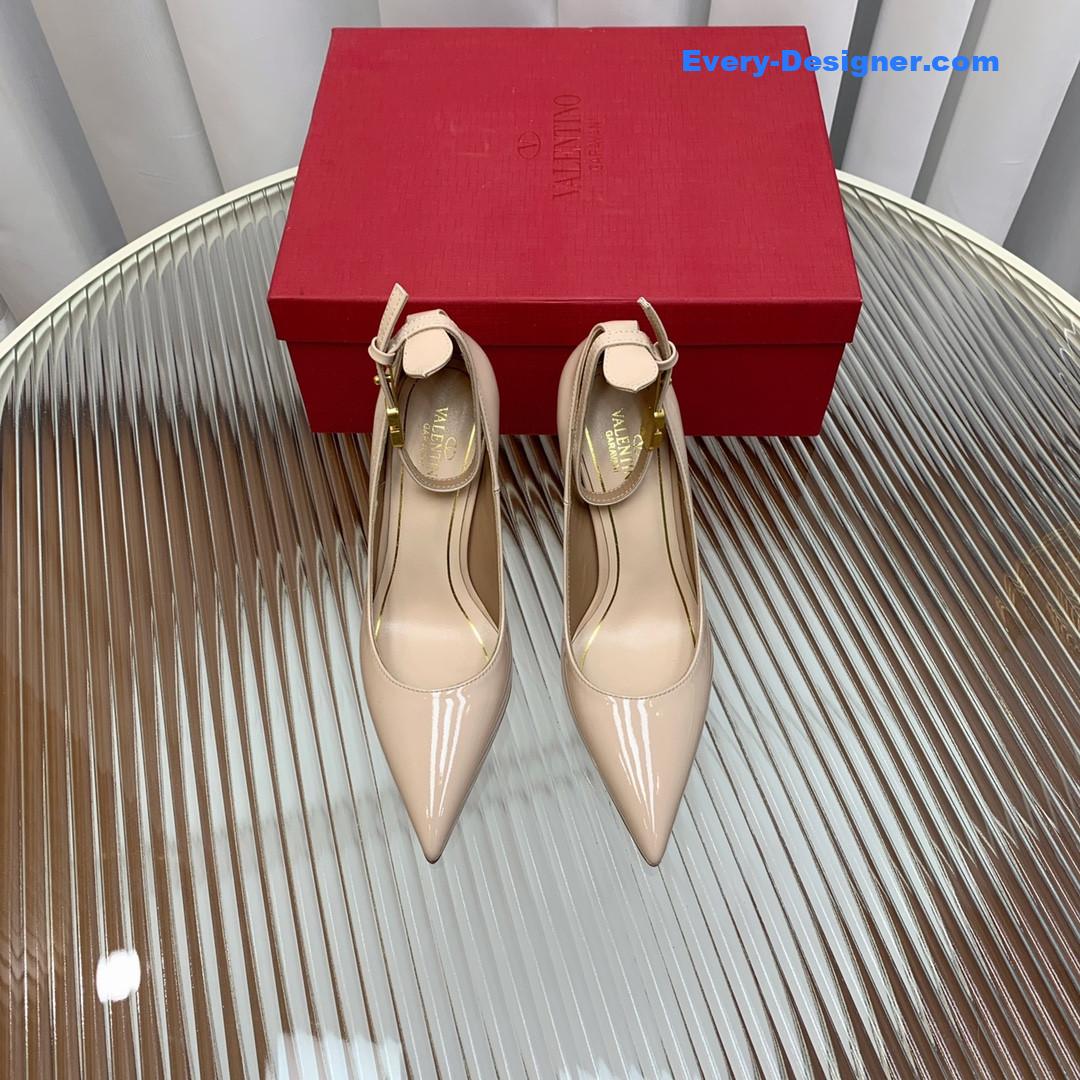 Va1e*ntin0 high heel pointed shoes