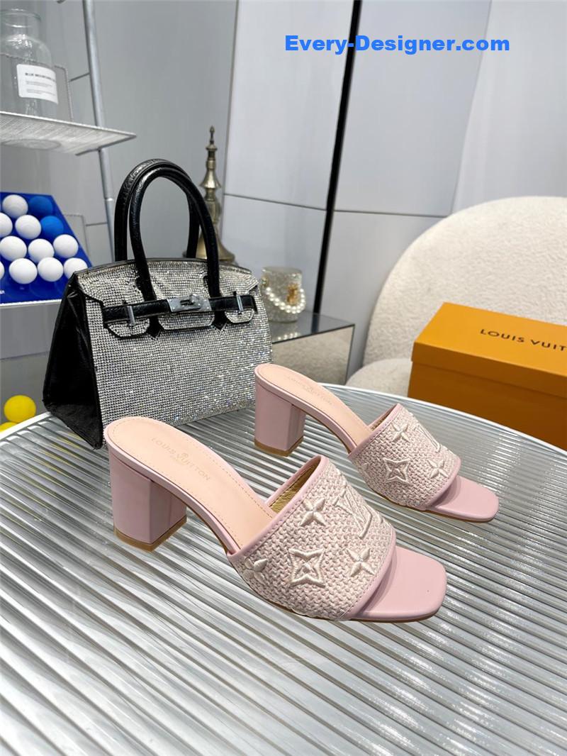 l0vis Vvtt0n lv catwalk high-heeled slippers