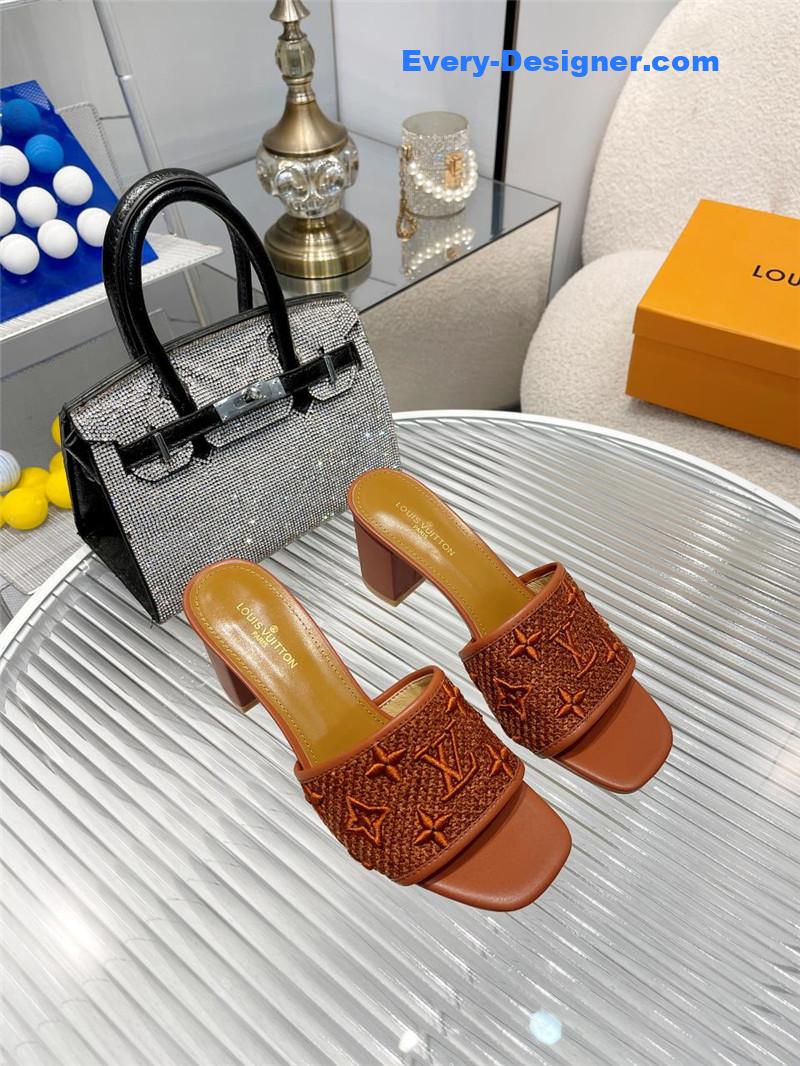 l0vis Vvtt0n lv catwalk high-heeled slippers