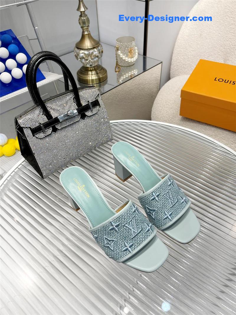 l0vis Vvtt0n lv catwalk high-heeled slippers