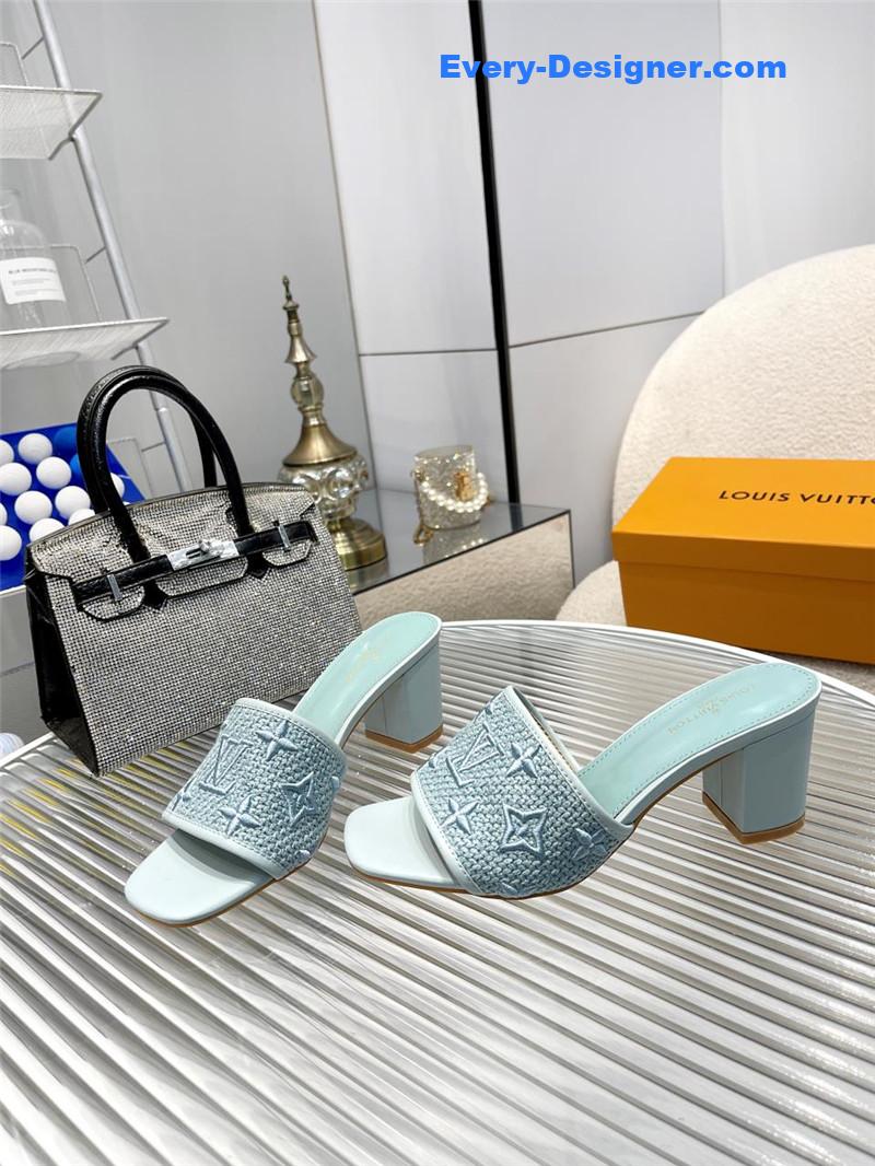 l0vis Vvtt0n lv catwalk high-heeled slippers