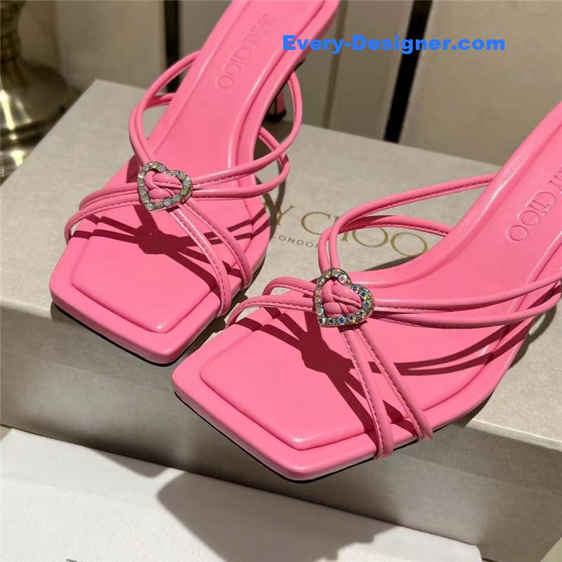 J1m*y Ch00 chic minimalist mules