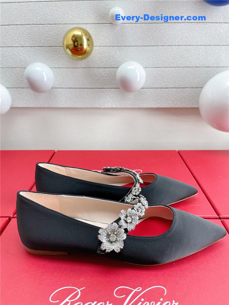 roger u1u1er wedding shoes snow d1am0nd series high heels