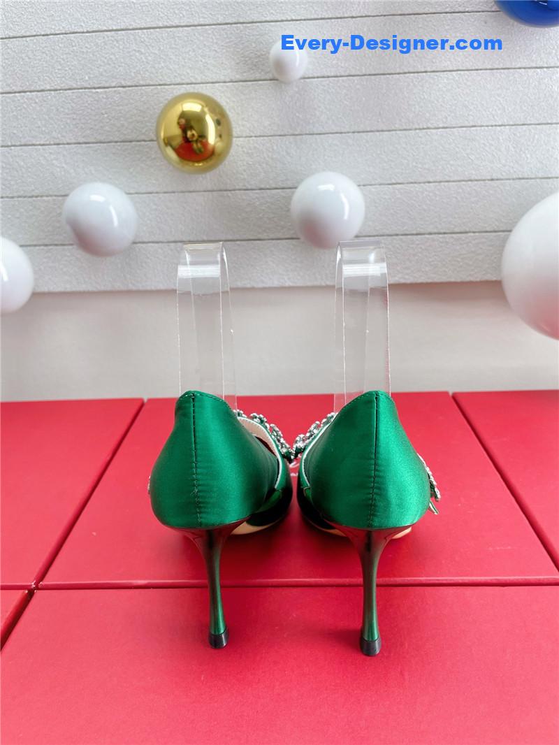 roger u1u1er wedding shoes snow d1am0nd series high heels