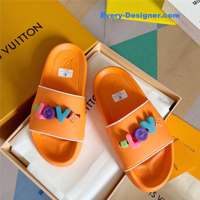 l0vis Vvtt0n lv monogram diy decorative slippers