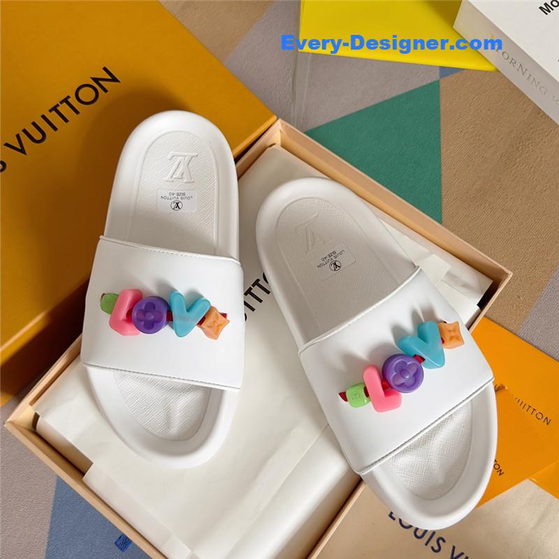 l0vis Vvtt0n lv monogram diy decorative slippers
